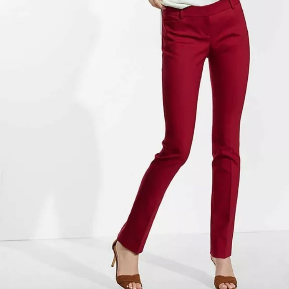 NWT Express Low Rise Slim Leg Columnist Pant 2S